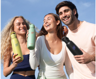 SodaStream Butelka termiczna Fizz&Go w kolorze czarnym 0,9l - 1533418 - zdjęcie 4
